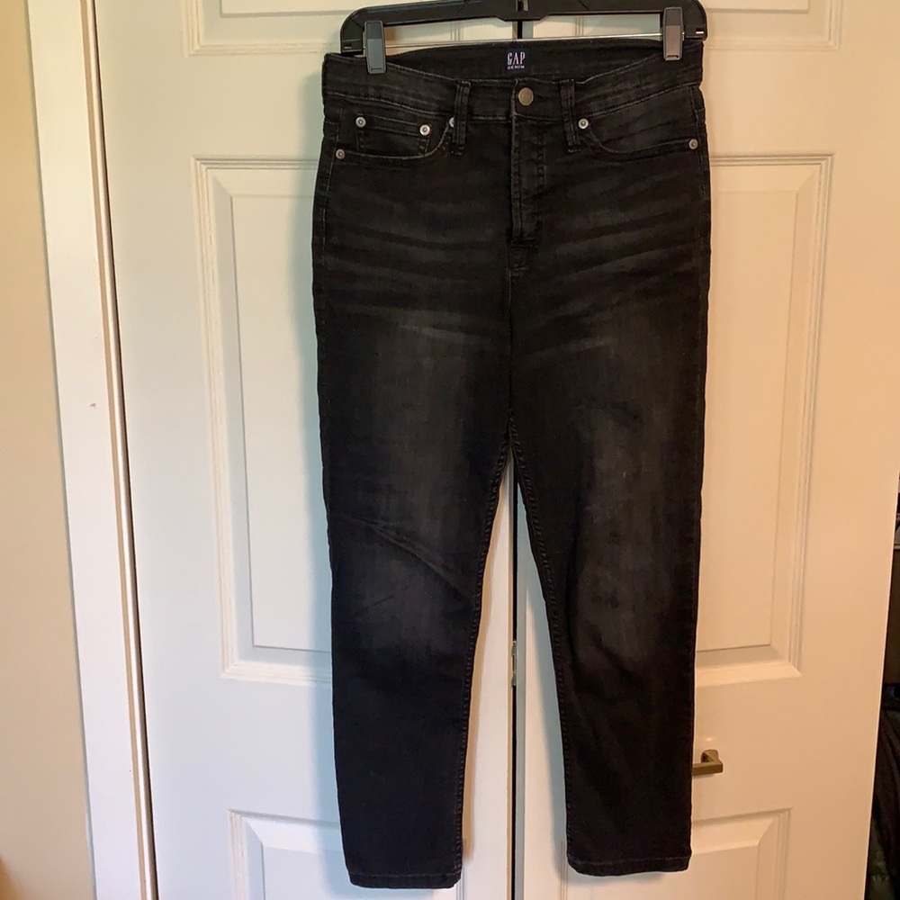 Gap skinny black jeans